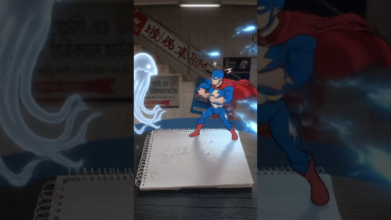 monster vs superhero