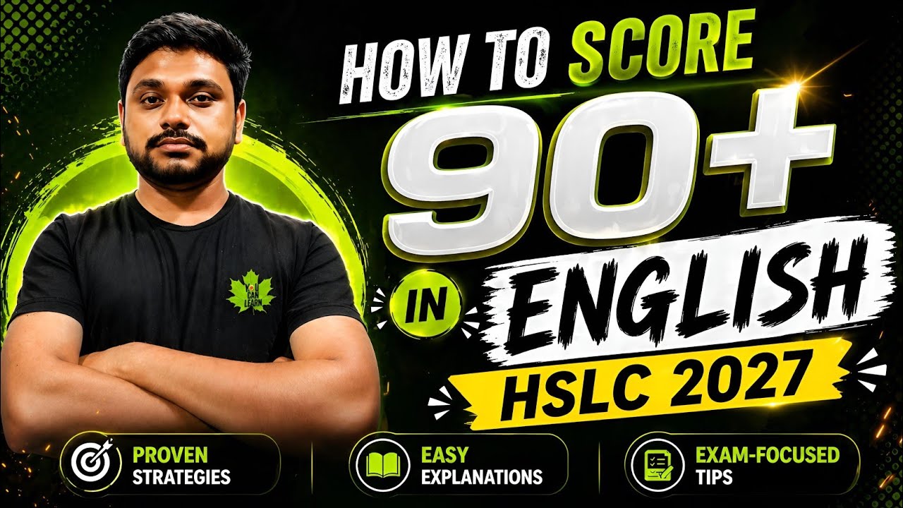 Score 90+ in English 🔥 | HSLC 2027 Ultimate Strategy