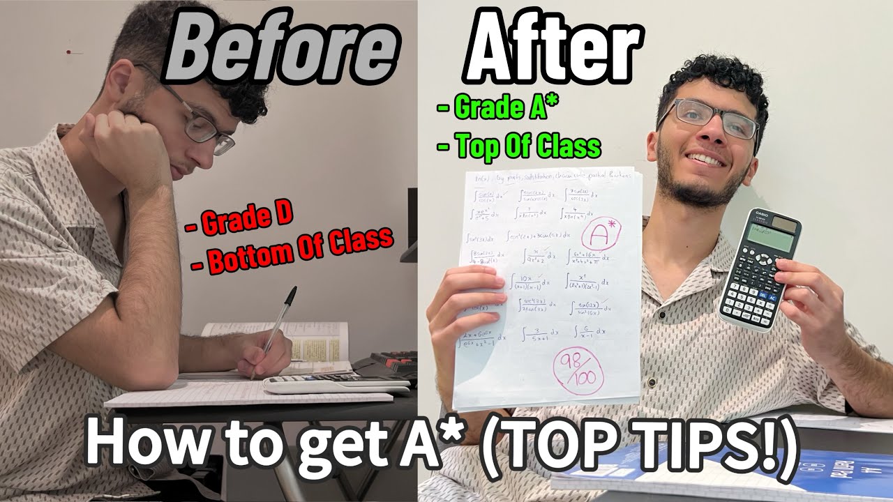 How to get an A* in A level maths! (Top Tips!)