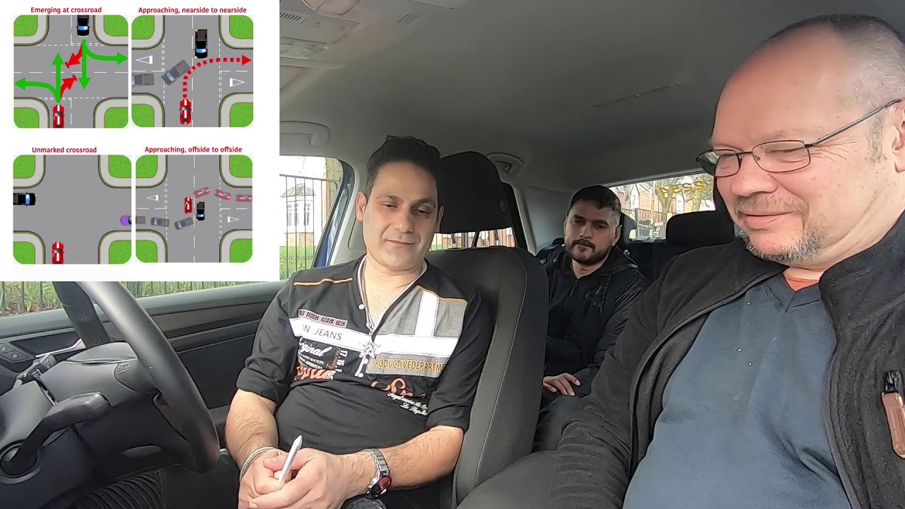 ADI Part 3. Training. Coaching on crossroad with Keith (showing crossroad diagram!!)