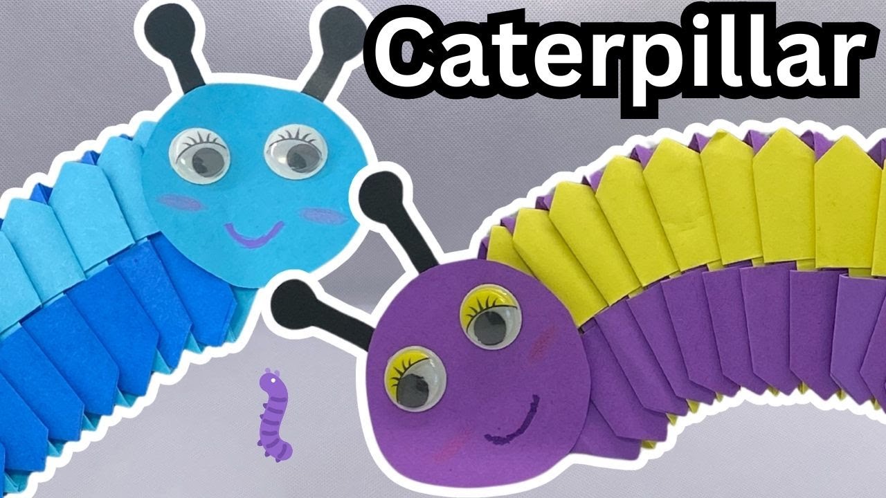 Create a Paper Caterpillar
