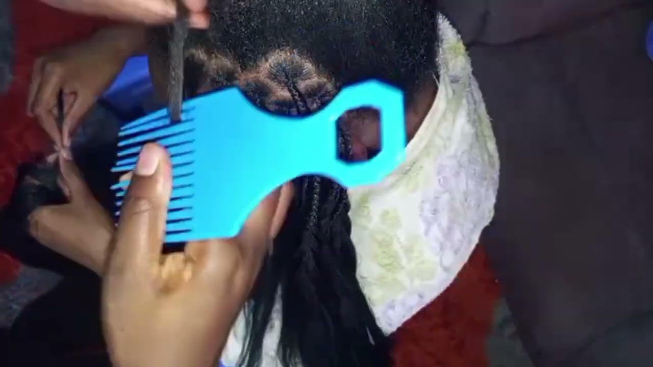 Knotless Braids Hairstyle | Back to School Knotless Braids Hairstyle #viral #hairstyles