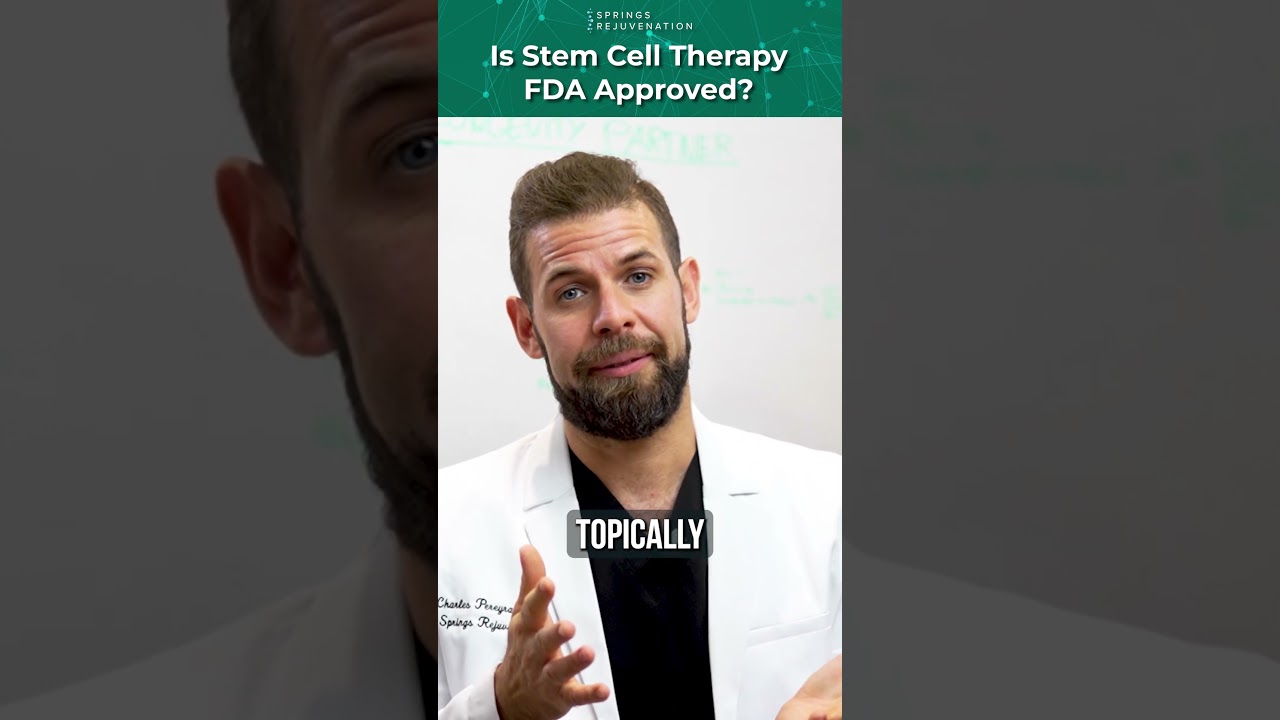 ⚖️ IS STEM CELL THERAPY FDA-APPROVED? ⚖️