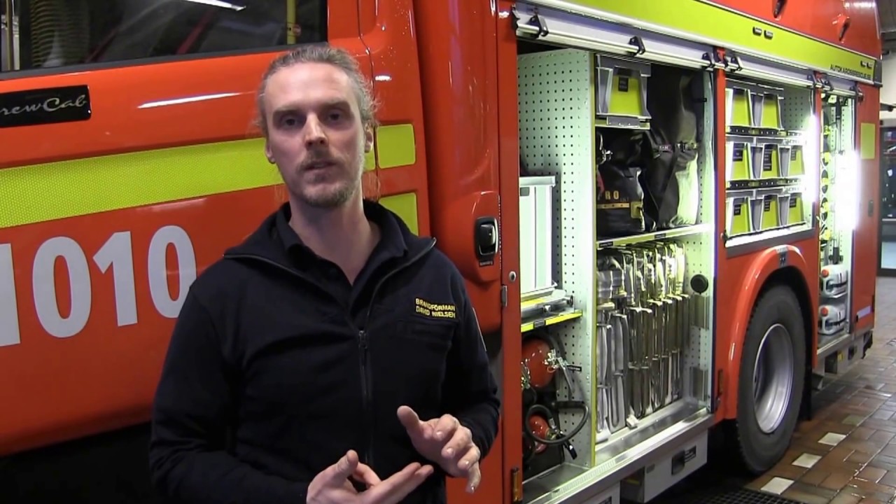 Halmstads nya släck-räddningsbil 2017
