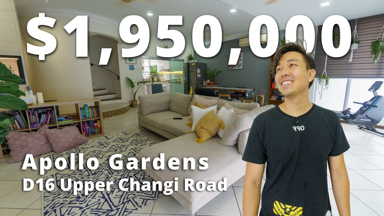 Rare 4-Bedder Freehold Duplex ($1.95m) D16 Apollo Gardens | Singapore Home Tour Ep.172