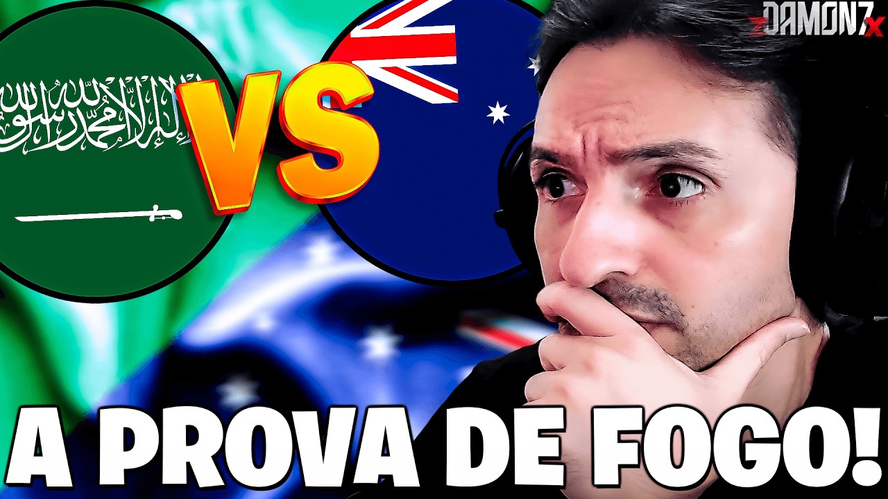 ARÁBIA SAUDITA VS AUSTRÁLIA | OITAVAS DE FINAL | CONFRONTO MD3 - REACT - Dead by Daylight