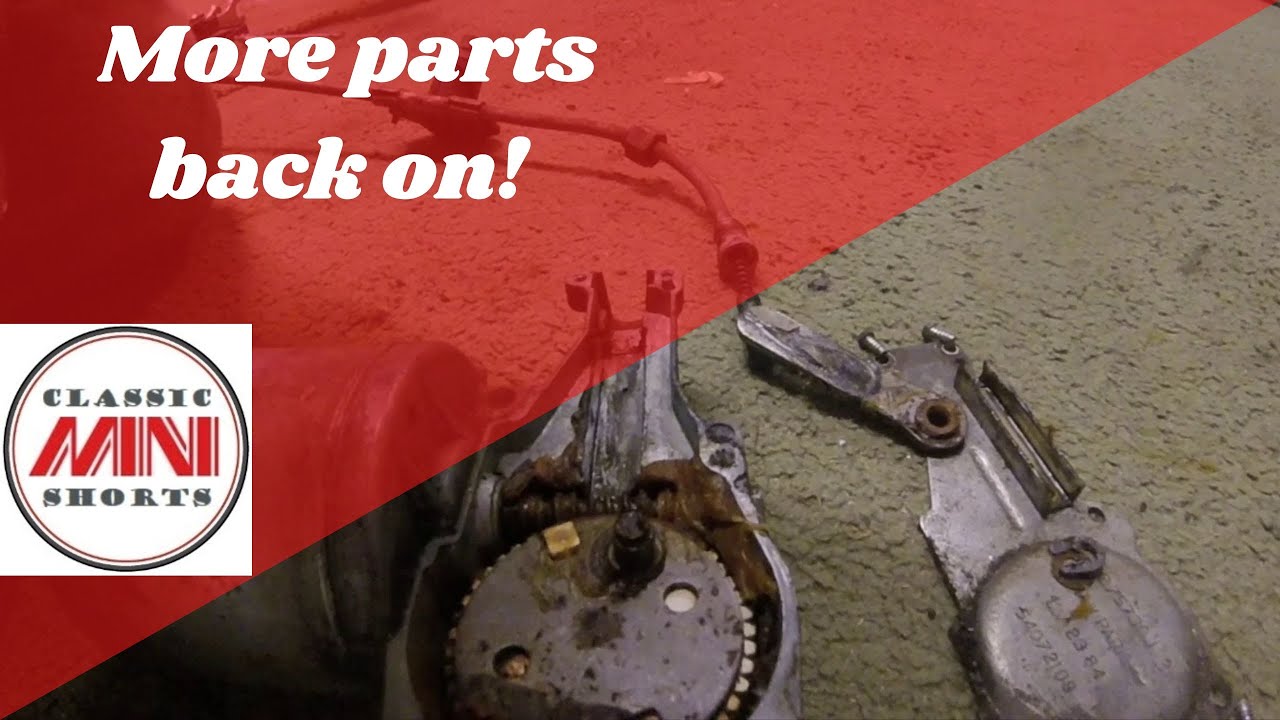 99 Classic Mini Restoration - Wiper motor front sub