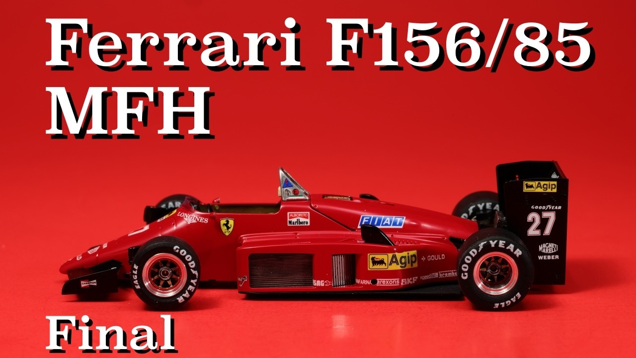 Ferrari F156/85 Model Factory Hiro 1/43 scale  Final