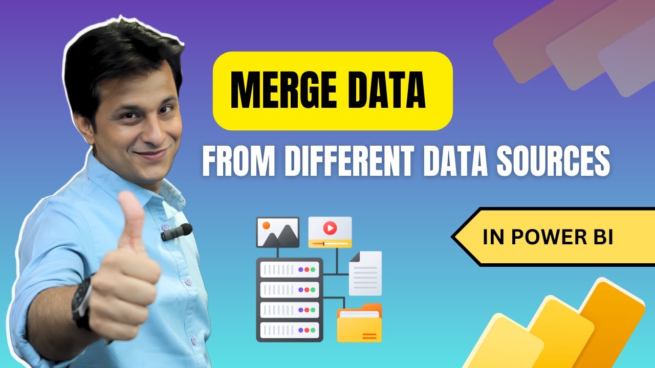 15.3 Merge Data From Different Data Sources in Power BI (Power Query)|Power BI Tutorial for Beginner