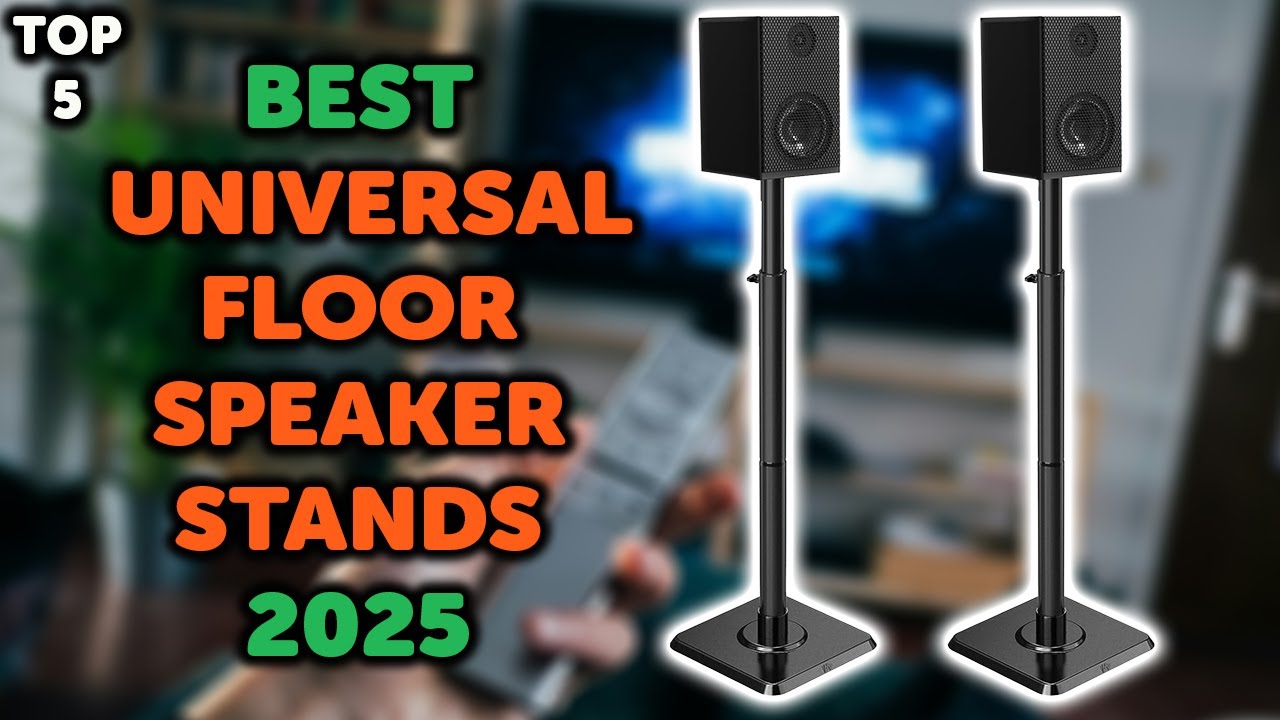 5 Best Universal Speaker Stands | Top 5 Speaker Floor Stands in 2025