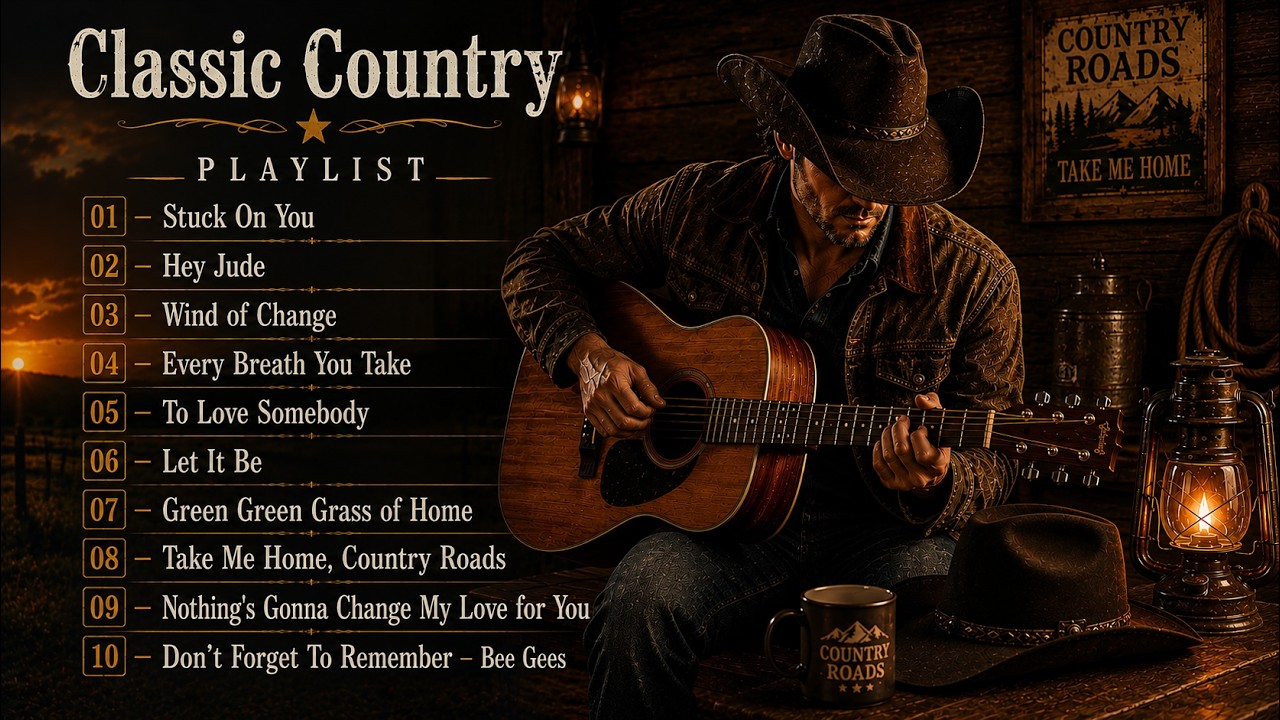 Greatest Country Love Songs of All Time ❤️ | Timeless American Classics | Relaxing Acoustic Playlist