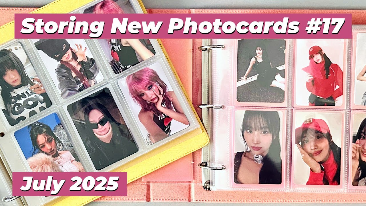Storing New Photocards #17: So Much Red Velvet + TWICE & ARTMS (July  2025)