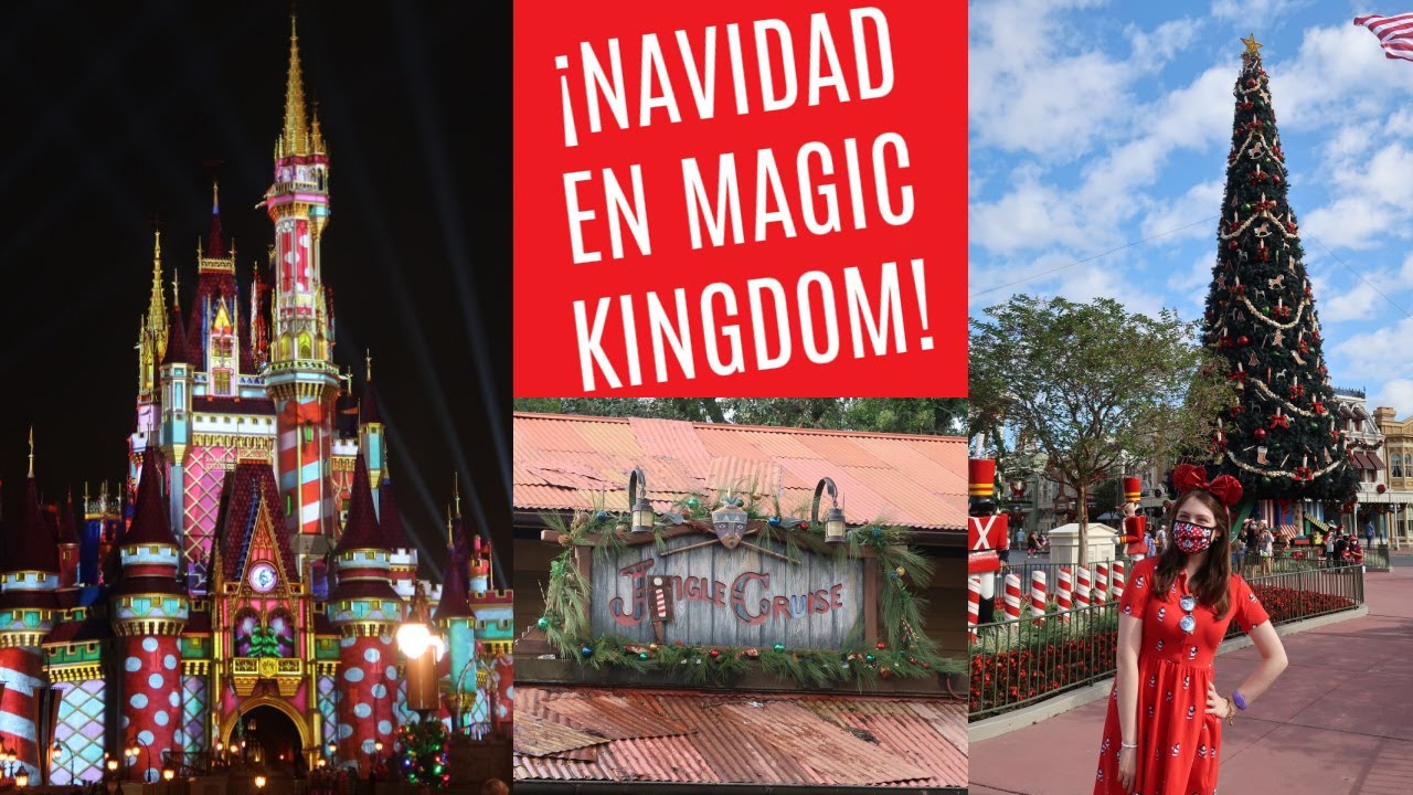¡NAVIDAD EN MAGIC KINGDOM! / JINGLE CRUISE, DECORACIONES Y DESFILES