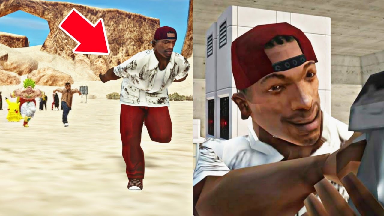 CJ entra al AREA 51 y PASA ESTO...