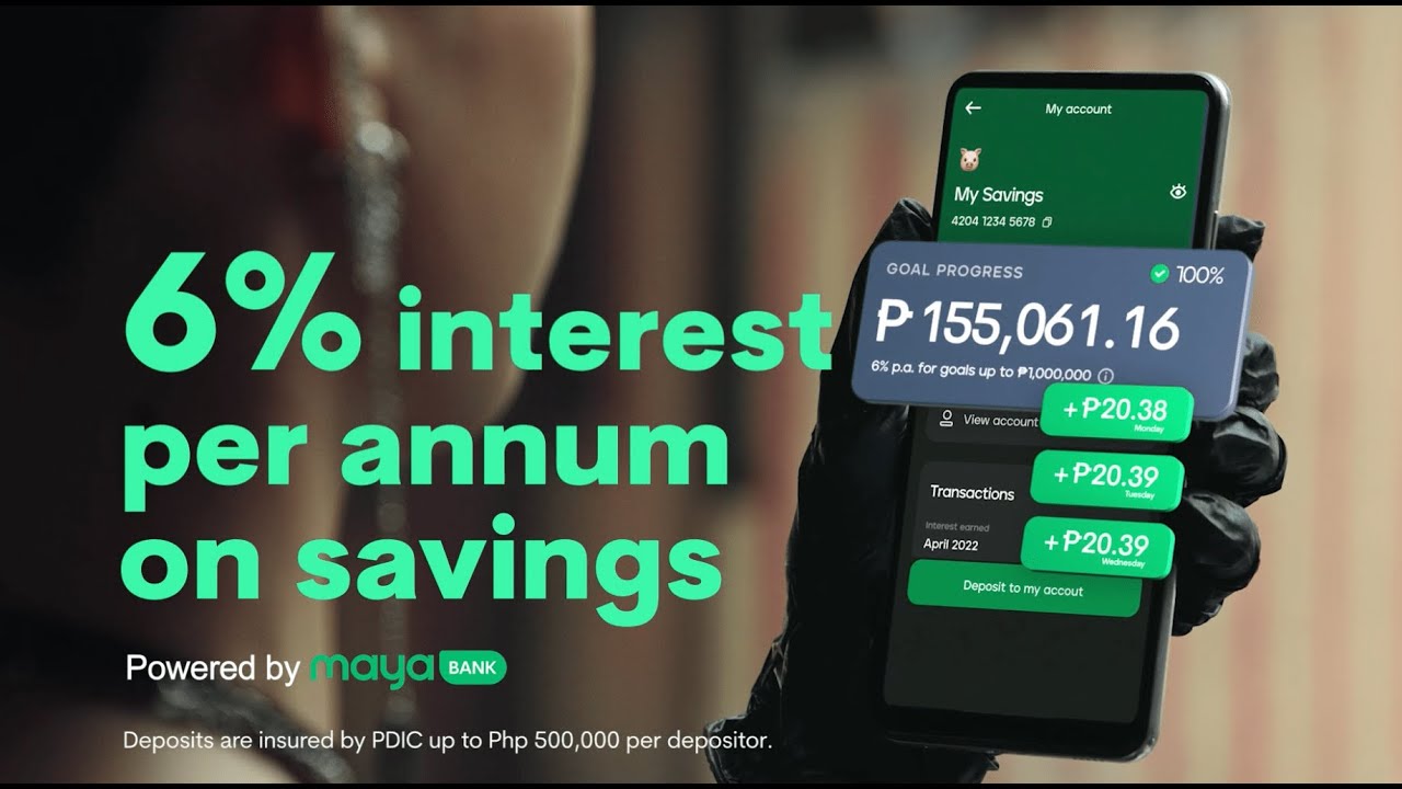 Move your hard-earned money to Maya Savings!