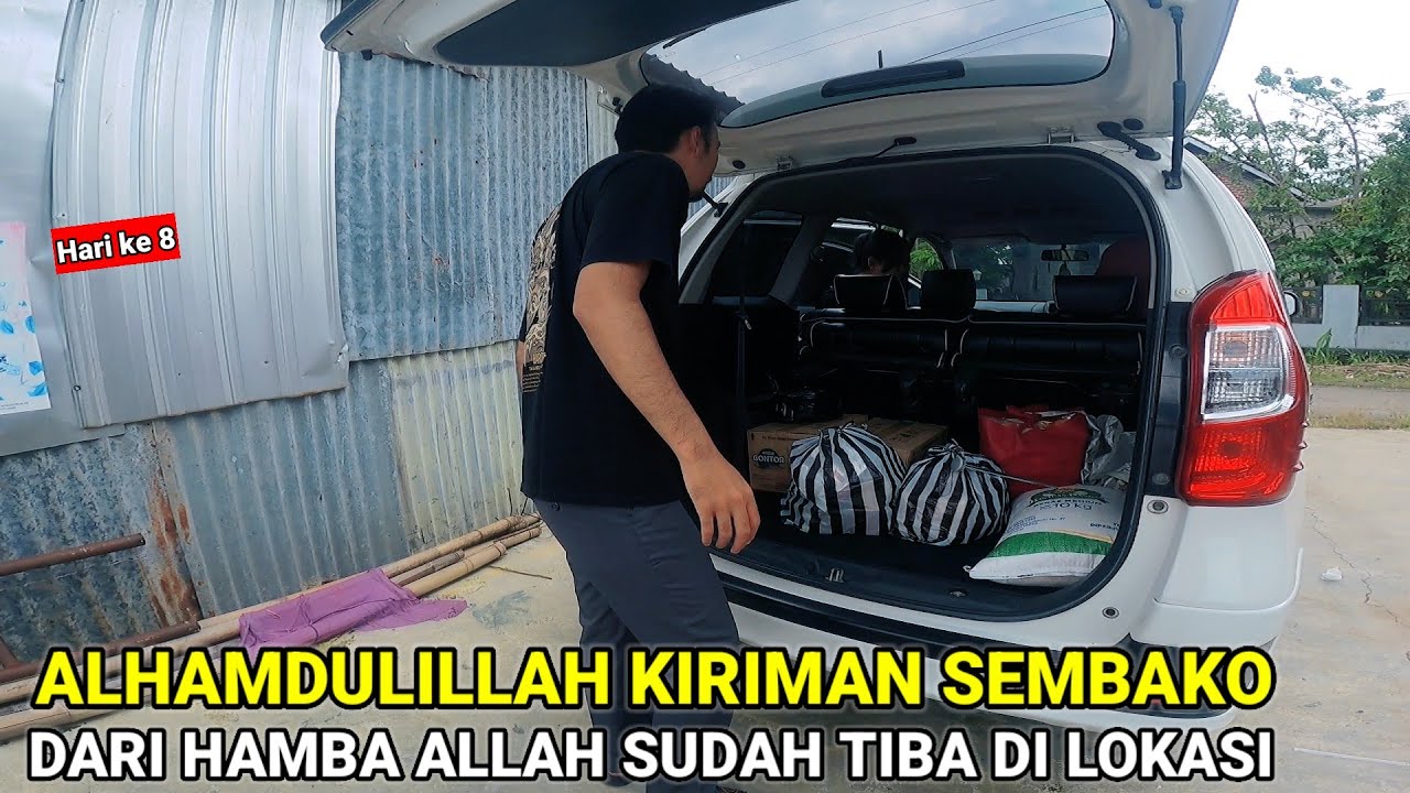 ALHAMDULILLAH REZEKI DARI HAMBA ALLAH SUDAH TIBA DI LOKASI