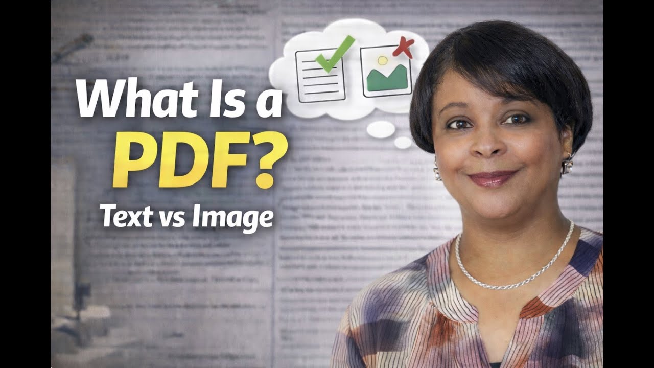 What Is a PDF? Text vs Image Explained Simply