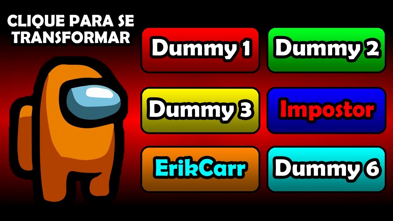 Among Us mas EU ME TRANSFORMO EM INOCENTES (impostor)