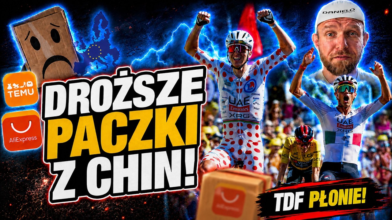 DROŻSZE PACZKI z Chin! Tour de France już PŁONIE! Nowa Orbea i Tarmac!