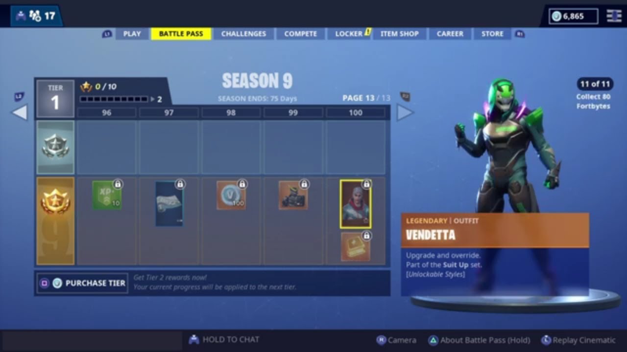 Season 9 Battle Pass Showcase - Fortnite Battle Royale