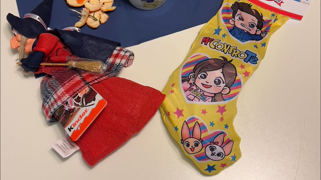 Super Epifania 2022 - calza Me contro Te - calza Kinder