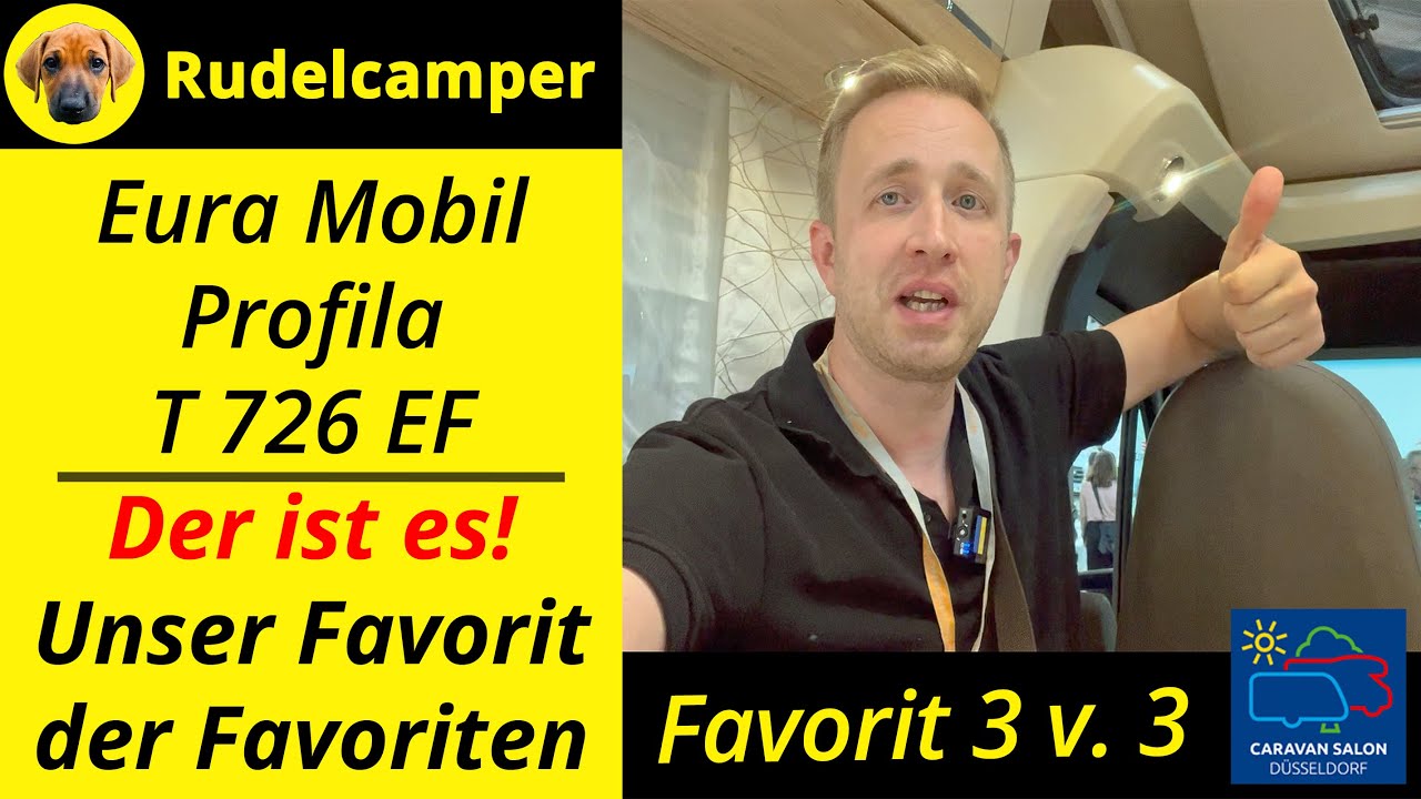 UNSER FAVORIT DER FAVORITEN: Eura Mobil Profila T 726 EF auf Mercedes-Basis - Roomtour - 050