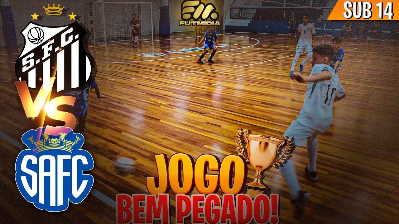 O DIA QUE O SANTO ANDRÉ JOGOU CONTRA O SANTOS SUB 14