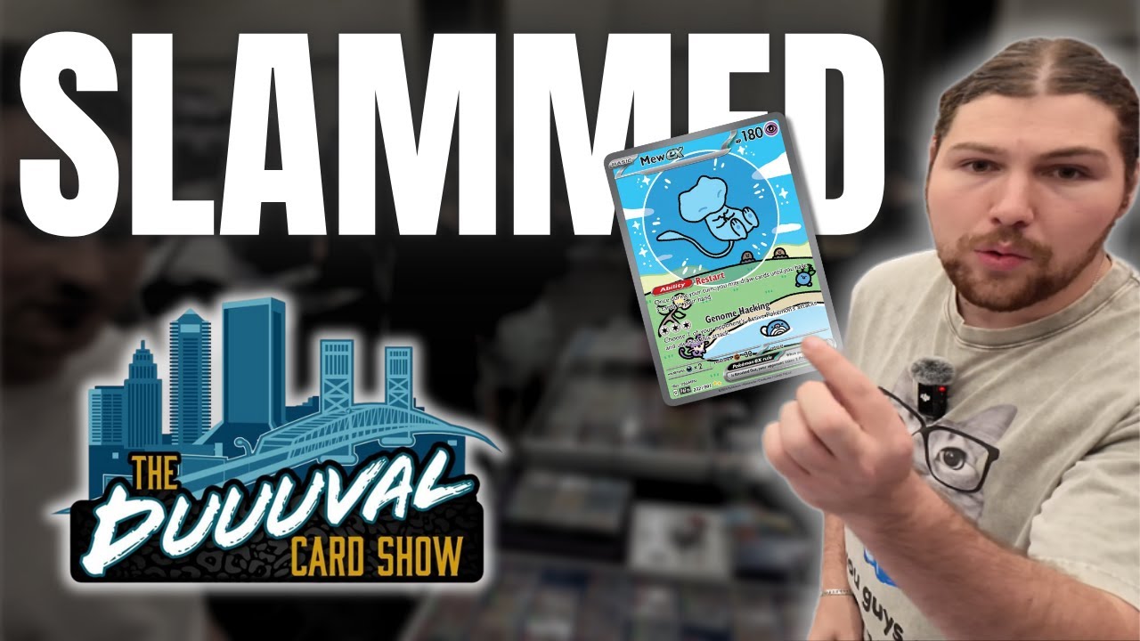SELLING GRAILS IN SECONDS | Pokémon Vendor POV @ THE DUUUVAL CARD SHOW 1/17/26