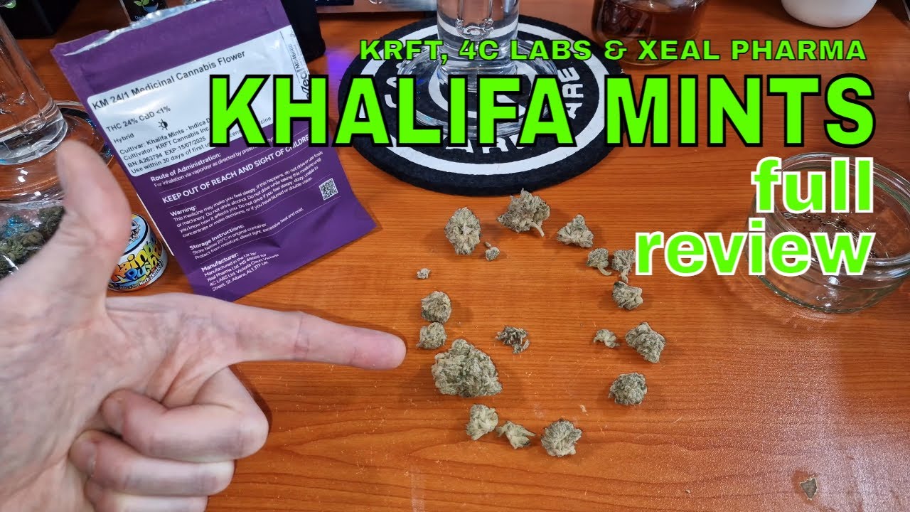 KHALIFA MINTS | Krft, 4C Labs & Xeal Pharma | FULL REVIEW