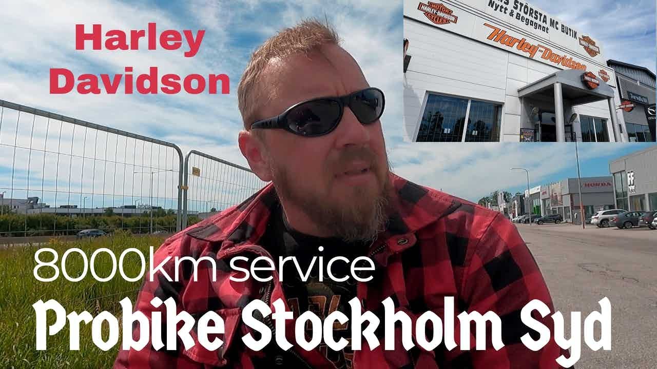 Ride to Probike Harley Davidson Stockholm Sweden.