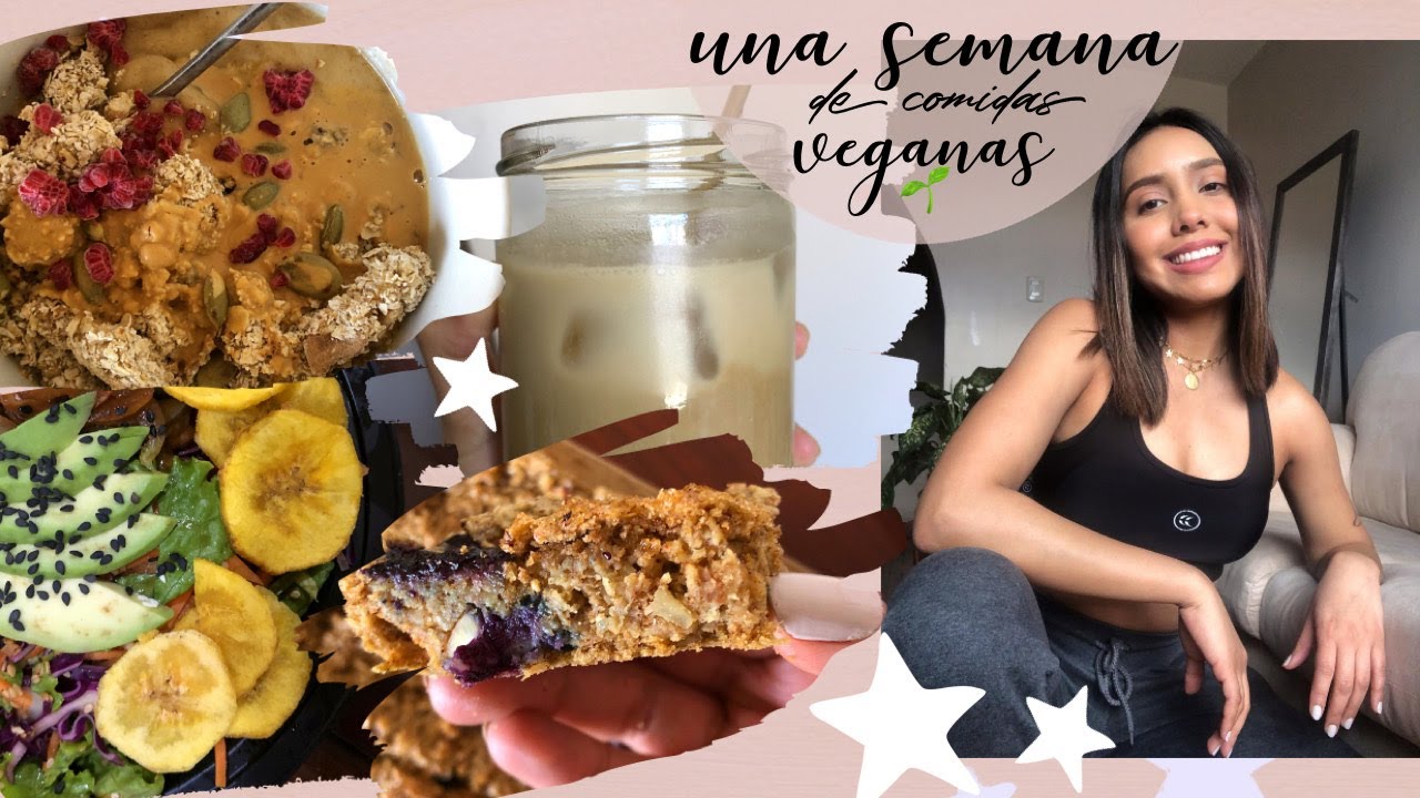 LO QUE COMO EN UNA SEMANA *realista y vegano*