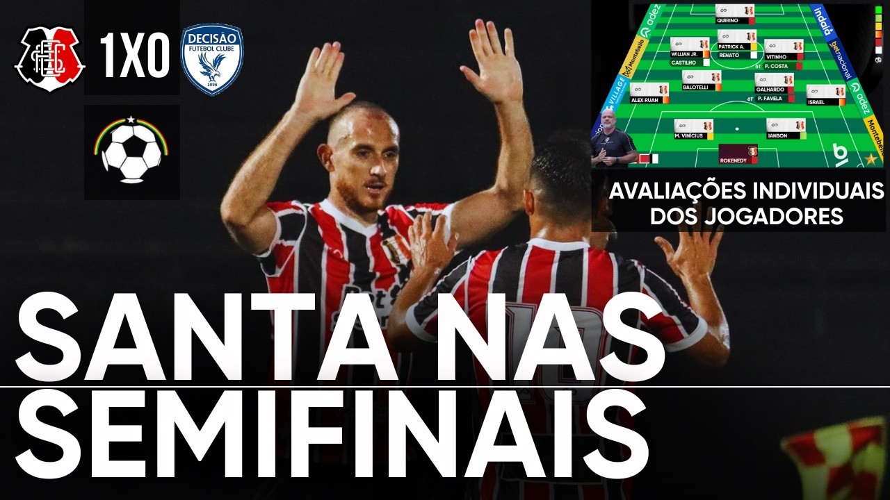 SANTA CRUZ 1X0 DECISÃO - TRICOLOR AVANÇA ÀS SEMIFINAIS DO PERNAMBUCANO, MAS DESEMPENHO PREOCUPA