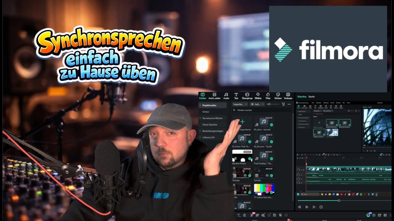 SYNCHRON SPRECHEN einfach zu Hause ÜBEN!