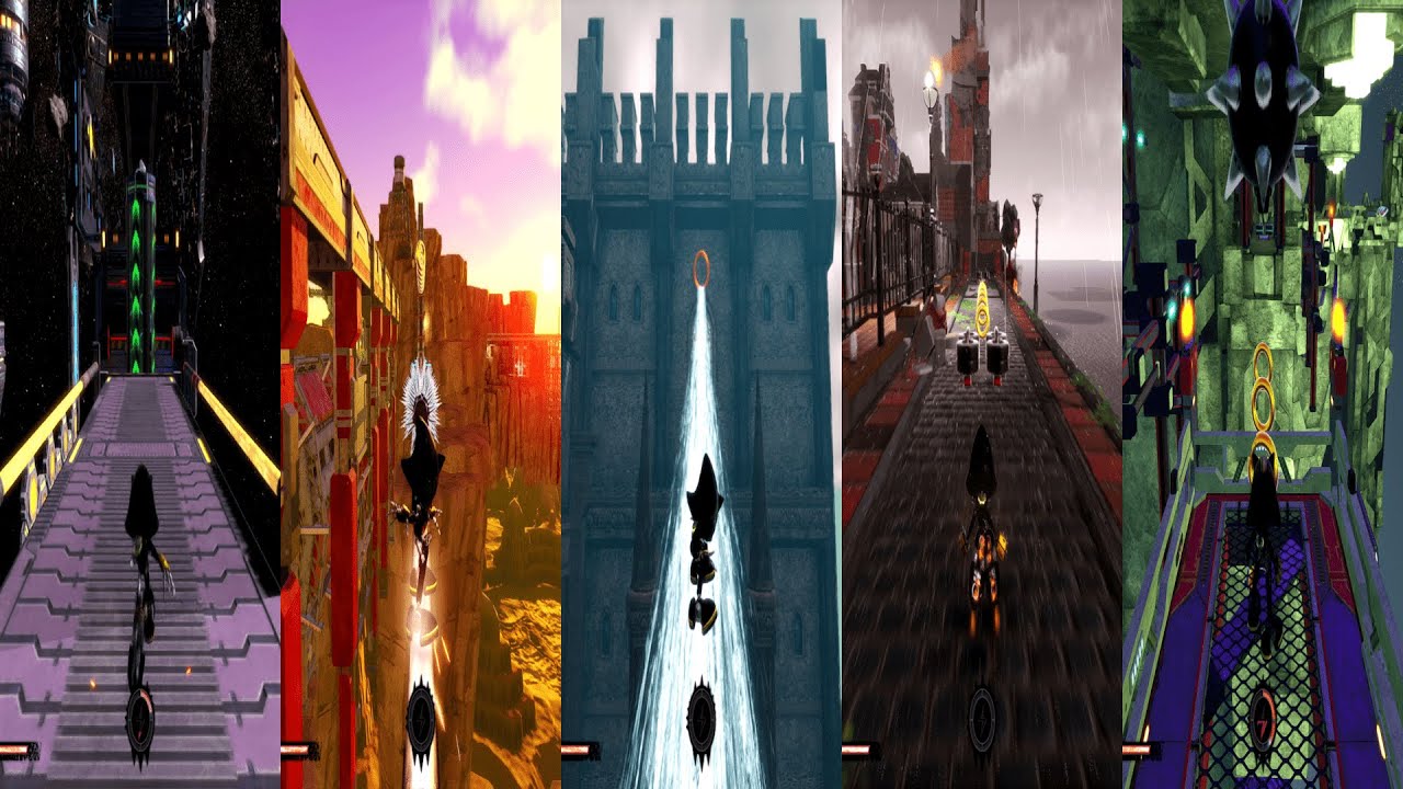Sonic X Shadow Generations: 2D Stages in 3D Perspective Mod