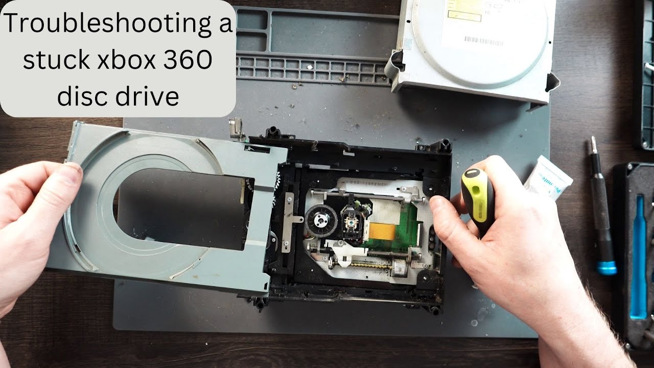Troubleshooting a Xbox 360 disc drive