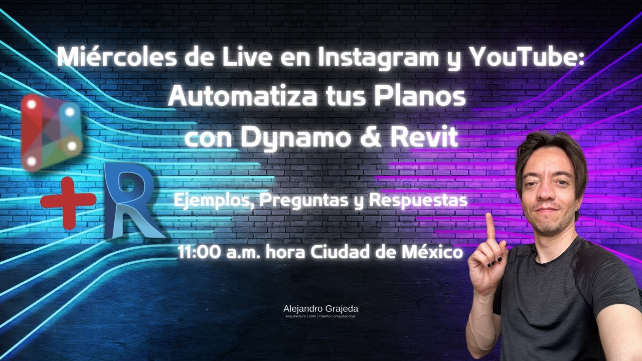 Automatiza tus Vistas y Planos con Dynamo & Revit