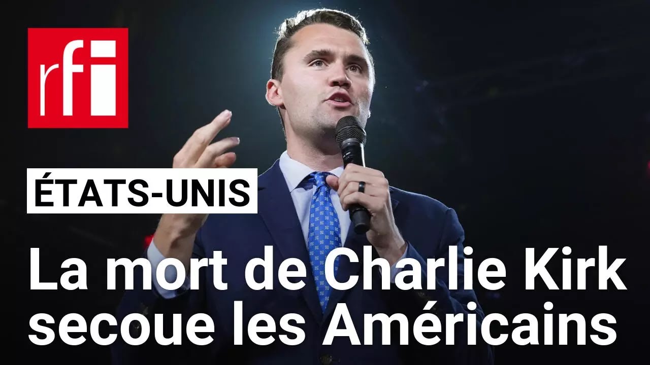 États-Unis : la mort de l'influenceur pro-Trump Charlie Kirk secoue les Américains • RFI