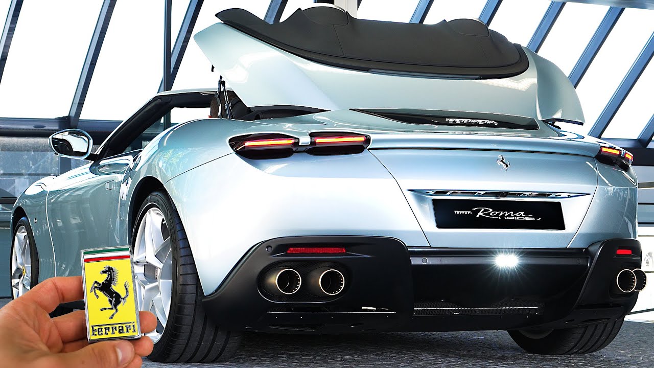 2026 Ferrari Roma Spider - Exhaust Sound, Interior and Exterior