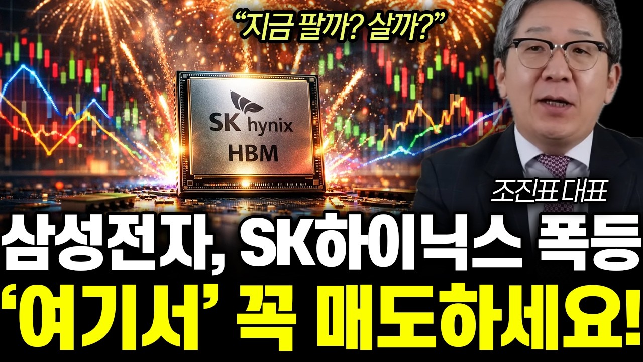 “지금 팔까? 살까?” 삼성전자, SK하이닉스 폭등 ‘여기서’ 꼭 매도하세요! | 조진표 대표 1부