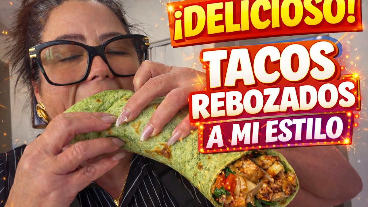 Tacos Rebozados a Mi Estilo 🌮🔥 ¡Crujientes y Deliciosos!