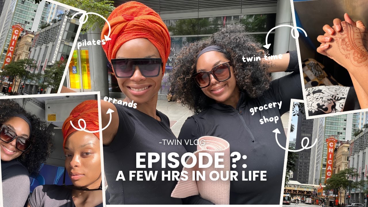 Twin Vlog: Doing pilates outside + Henna + Carbone Pasta