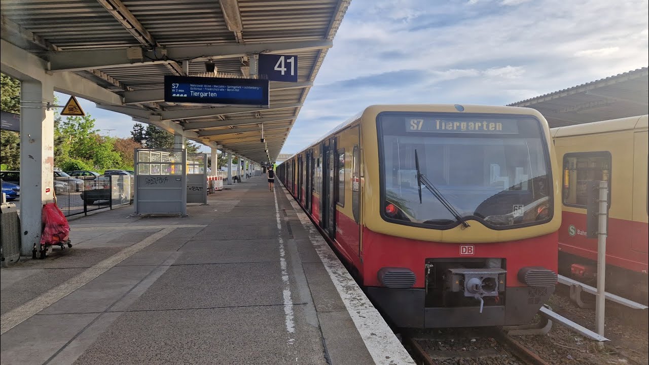 S-Bahn Berlin | Mitfahrt in der S7 von Ahrensfelde bis Tiergarten in der BR 482 Mod