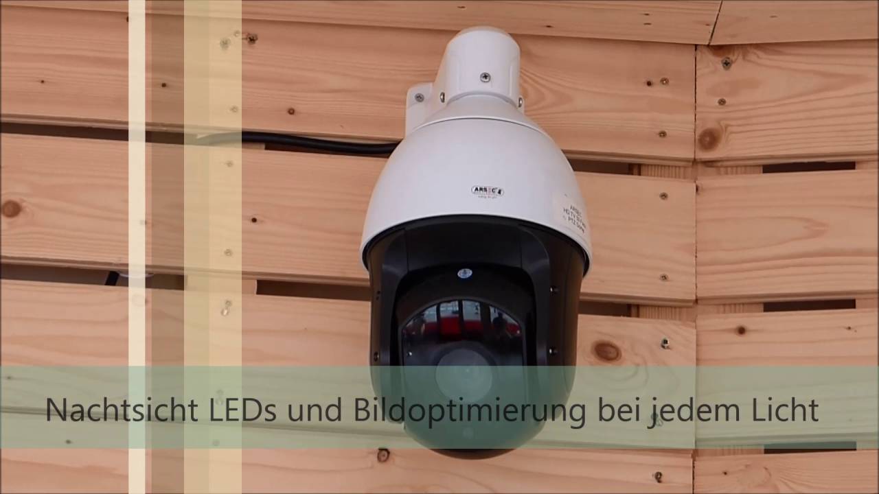 ARSEC PTZ Speeddome Kamera / Schwenk-Neige-Zoom