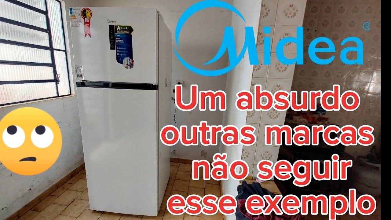 Geladeira Midea 463L Branca | Comparada a Consul, Eletrolux e Brastemp é de se chocar sua construção