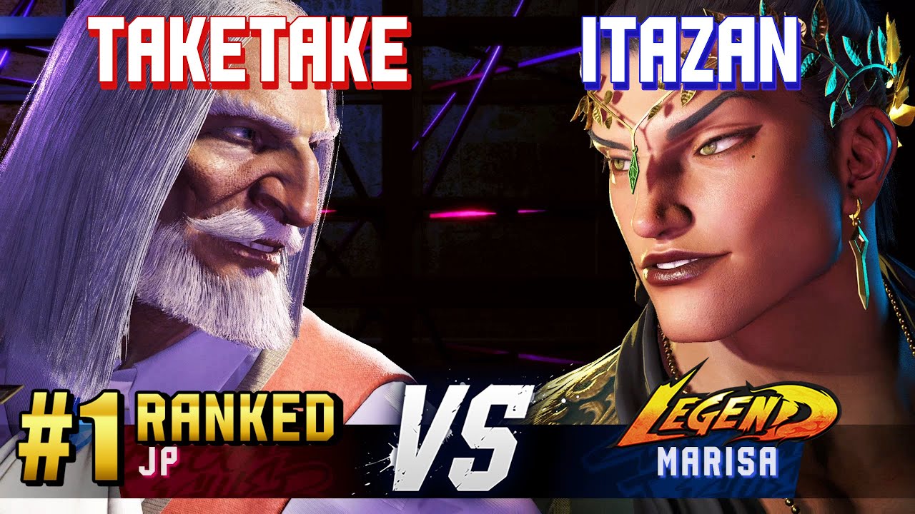 SF6 ▰ TAKETAKE-PIANO (#1 Ranked JP) vs ITAZAN (Marisa) ▰ High Level Gameplay