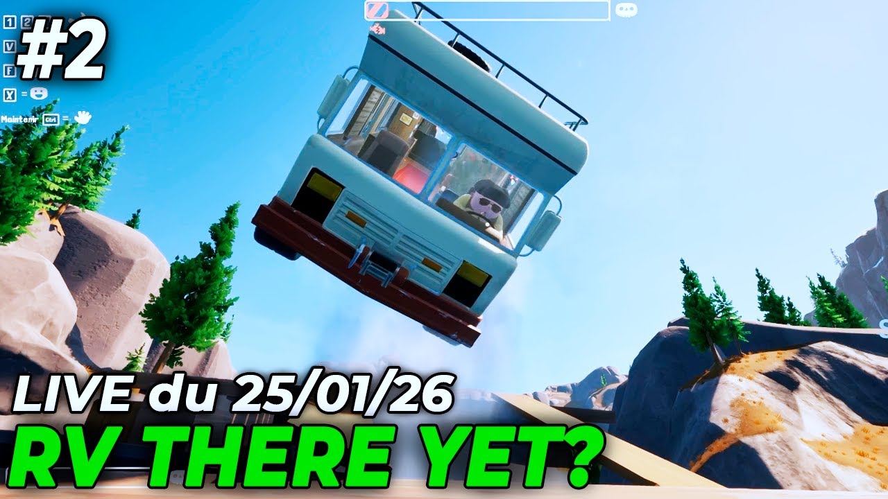 VOD ▶ Le camping car en Y (partie 2) - Live du 25/01/2026