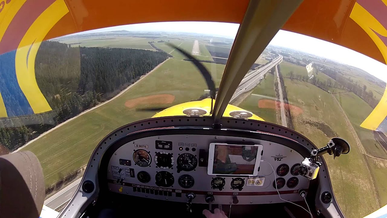 Überlandflug mit Eurostar SL nach Donaueschingen