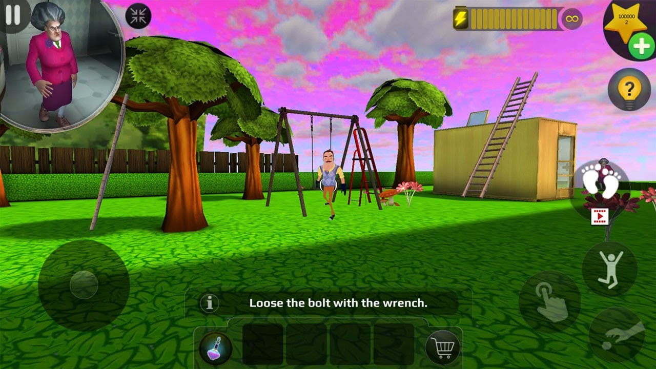 Scary Teacher 3D -miss t hello neighbor enter in new update new levels