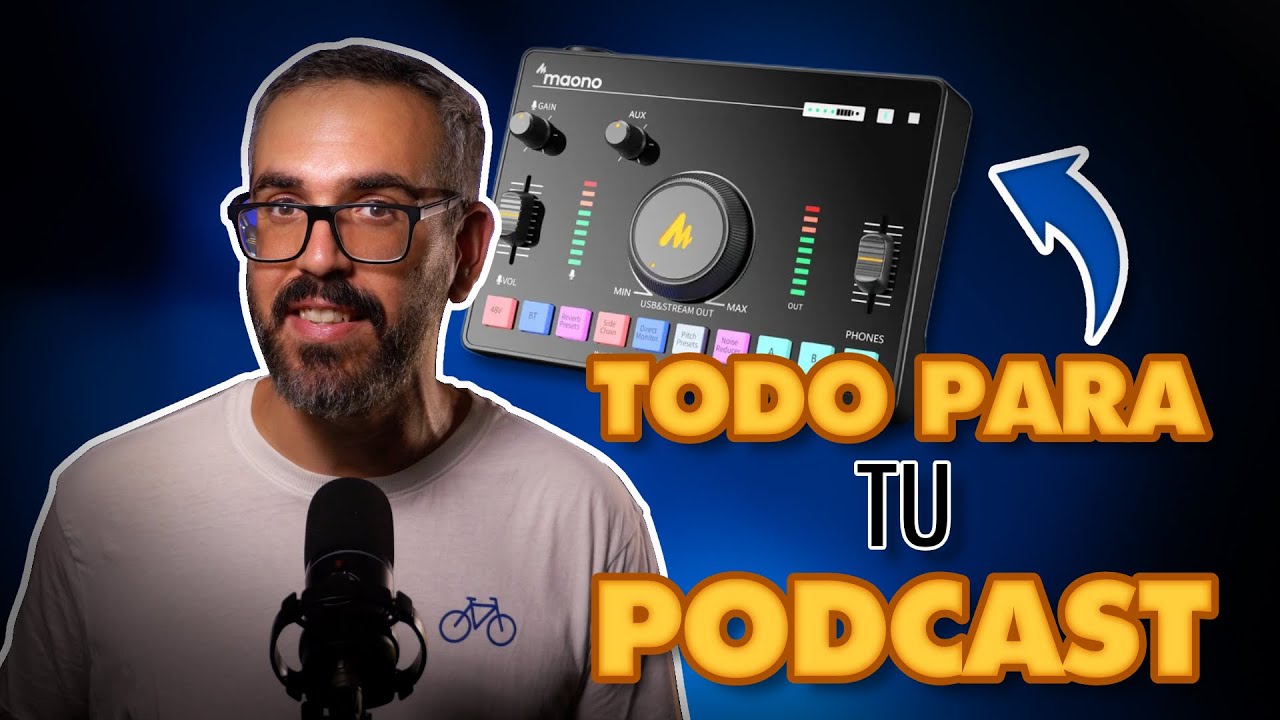 Maonocaster C2 Neo - Controla tu podcast con UN SOLO dispositivo 🎙️