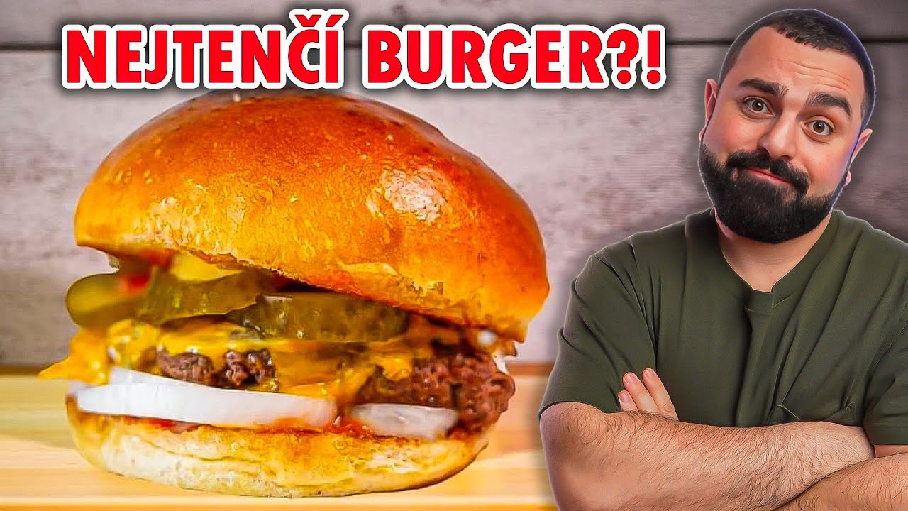 NEJTENČÍ BURGERY, jaké jsem viděl! Jack & Berry Pizza Burger.
